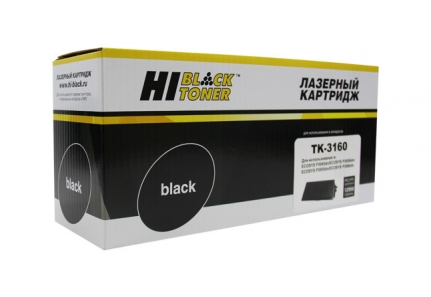 Тонер-картридж Hi-Black Kyocera TK-3160 ECOSYS P3045/ 3050dn/ P3055dn/P3060dn, 12 500 стр.